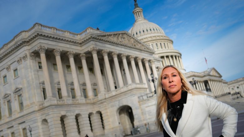 Εσωκομματική σύρραξη στους Ρεπουμπλικάνους – Παραιτείται από βουλευτής η Μάρτζορι Τέιλορ Γκριν Εσωκομματική σύρραξη στους Ρεπουμπλικάνους – Παραιτείται από βουλευτής η Μάρτζορι Τέιλορ Γκριν