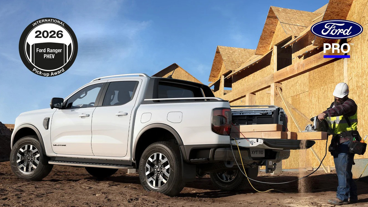 Ford: Το νέο Ranger PHEV κατακτά το International Pick-up Award για το 2026-2027