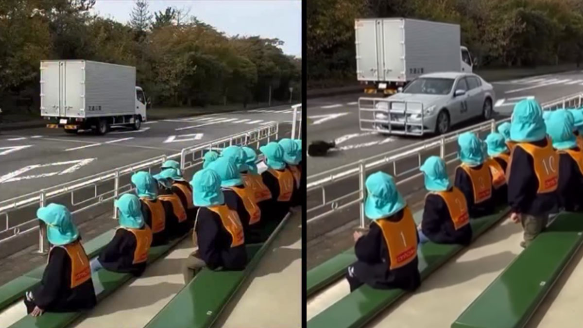 Ιαπωνία: Δείτε πως μαθαίνουν στα μικρά παιδιά Κυκλοφοριακή Αγωγή (Βίντεο) 