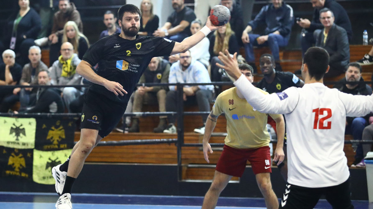 Χάντμπολ: Επέστρεψε στις νίκες η ΑΕΚ, 30-28 τα Βριλήσσια