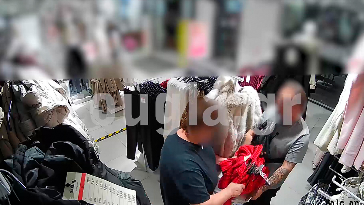Βίντεο – ντοκουμέντο από τη σπείρα που έκλεβε ρούχα στην Αθήνα και τα έστελνε στην Αλβανία