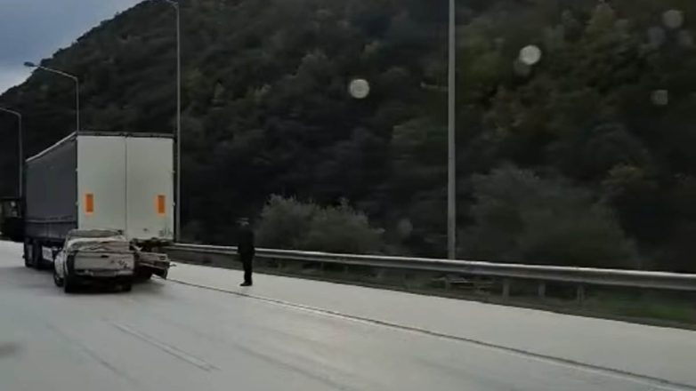 Ηγουμενίτσα: Αγροτικό «καρφώθηκε» πάνω σε φορτηγό