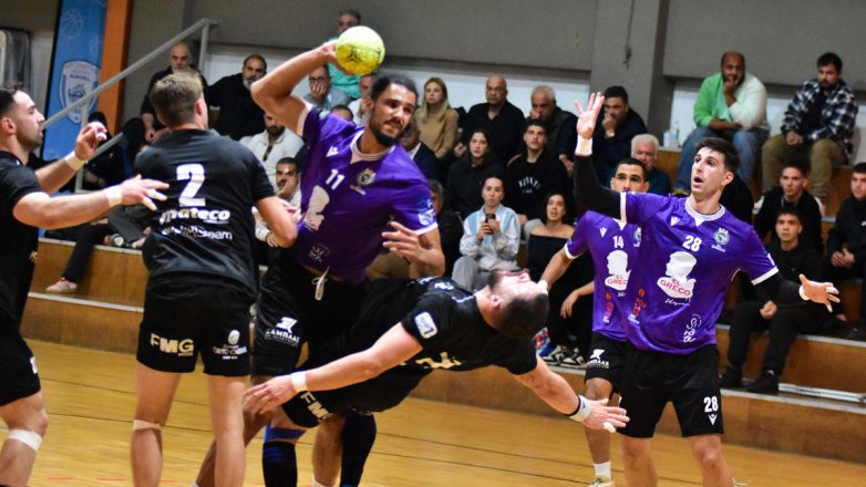 Χάντμπολ: Βήμα εξάδας ο Ζαφειράκης με επιβλητική νίκη επί του Διομήδη Χάντμπολ: Βήμα εξάδας ο Ζαφειράκης με επιβλητική νίκη επί του Διομήδη