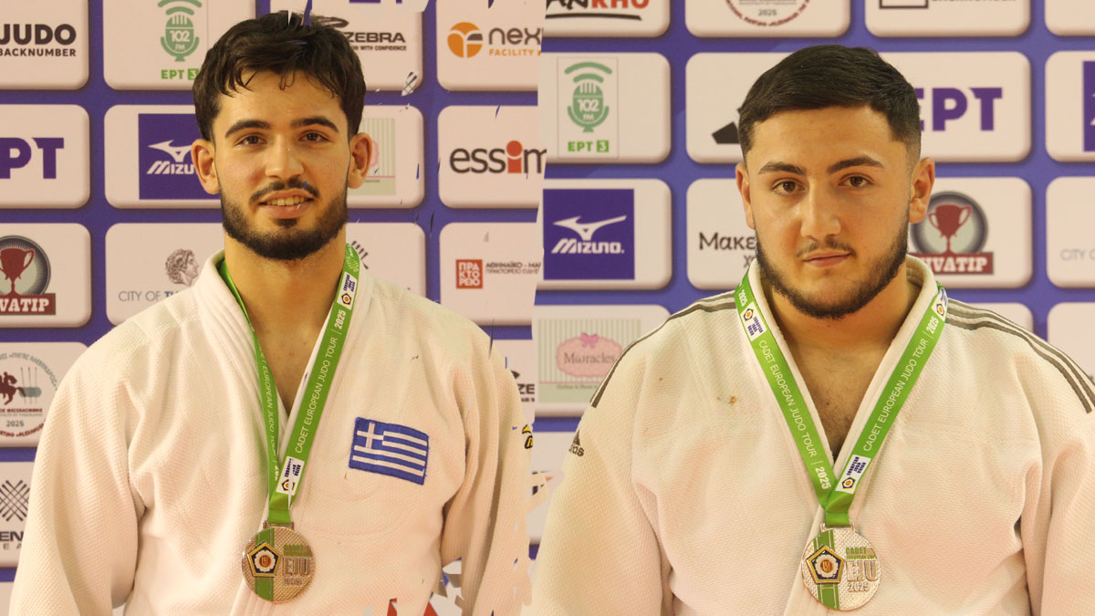 Thessaloniki Millennium Cadet European Cup 2025: «Χάλκινοι» οι Γιώργος Μπουντανιώτης και Άγγελος Κωστελίδης