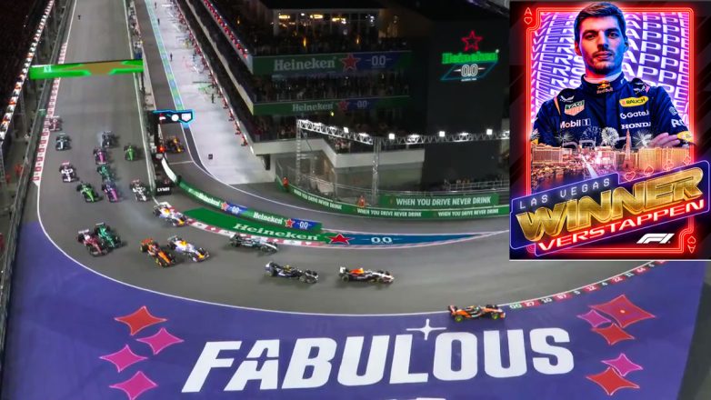 F1 Las Vegas: “Έκλεψε” τη νίκη στην εκκίνηση ο Verstappen μετά από λάθος του Norris – Τρίτος ο Russell