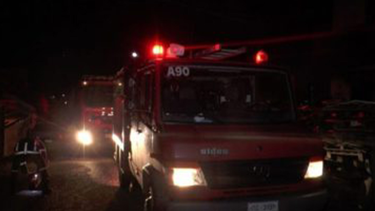 Παρανάλωμα του πυρός μοτοσυκλέτα στην Καλαμαριά