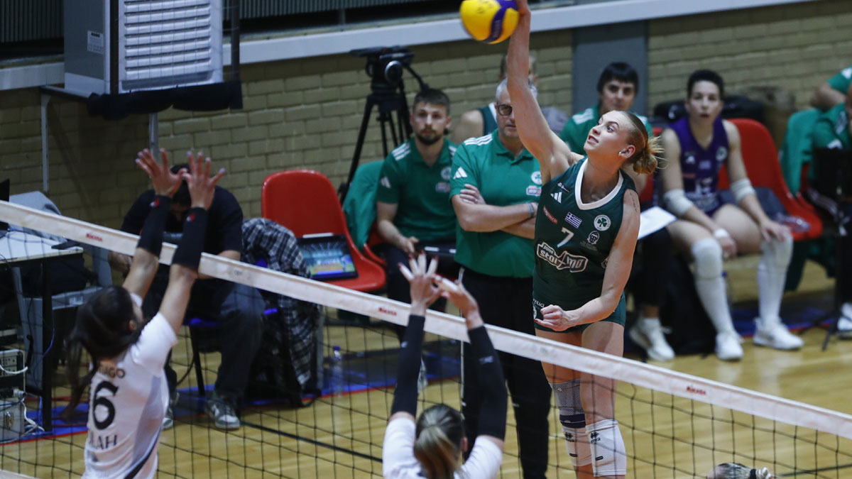 Βόλεϊ Γυναικών: Ο Παναθηναϊκός διατήρησε το αήττητο, 3-0 τον ΠΑΟΚ