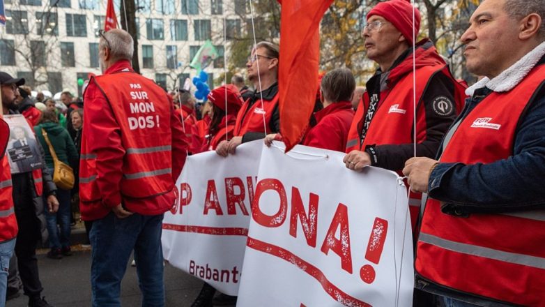Τριήμερη απεργία παραλύει το Βέλγιο