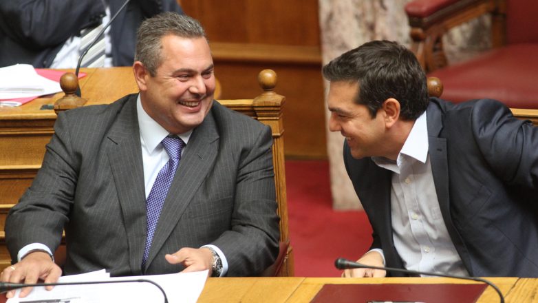 Καμμένος σε Τσίπρα: «Εσύ θα είσαι ο Βελουχιώτης και εγώ ο Ζέρβας»