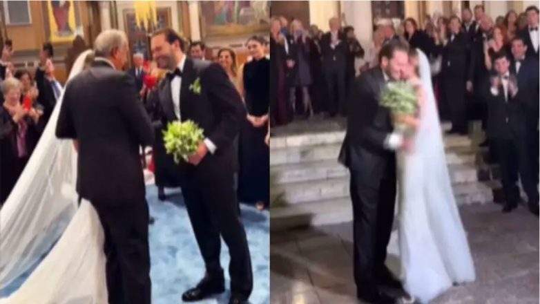 Δημήτρης Αβραμόπουλος: Παντρεύτηκε ο γιος του, Φίλιππος – Η τελετή στη Μητρόπολη Αθηνών και οι μεγάλες απουσίες Δημήτρης Αβραμόπουλος: Παντρεύτηκε ο γιος του, Φίλιππος – Η τελετή στη Μητρόπολη Αθηνών και οι μεγάλες απουσίες