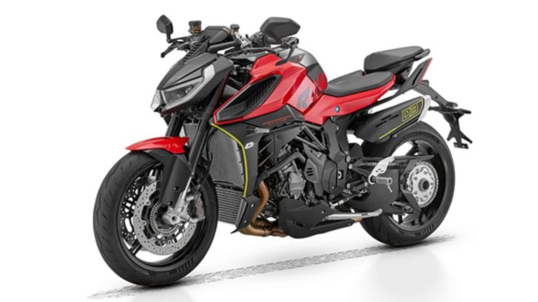 Η SRK 921 της QJ Motor δανείζεται τον σχεδιασμό της από την MV Agusta Η SRK 921 της QJ Motor δανείζεται τον σχεδιασμό της από την MV Agusta