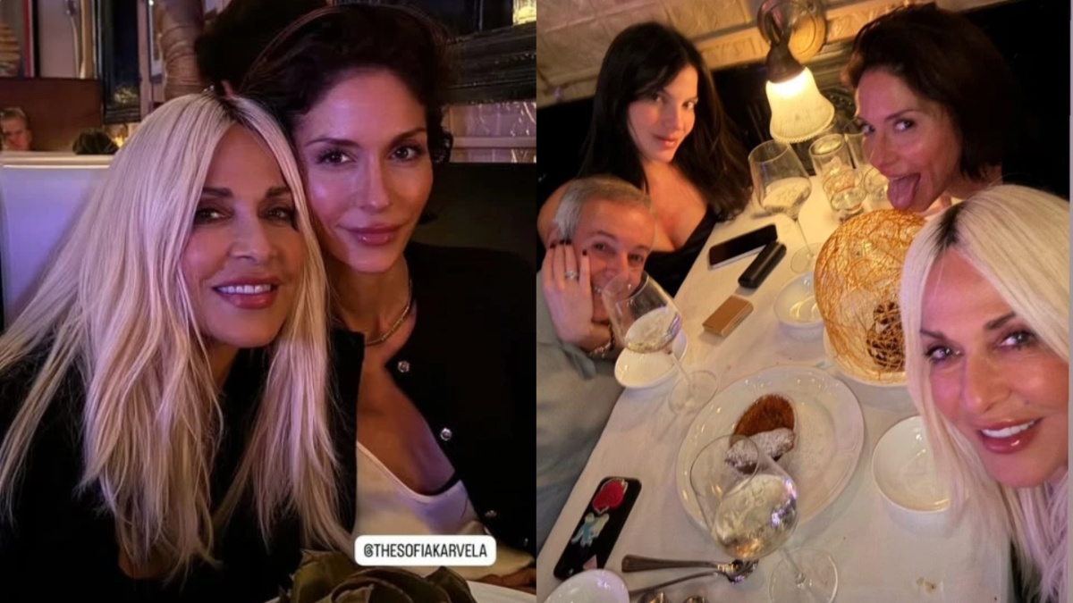 Σοφία Καρβέλα: Η εντυπωσιακή τούρτα για τα γενέθλιά της και το δείπνο με την Άννα Βίσση και το ζεύγος Κούστα