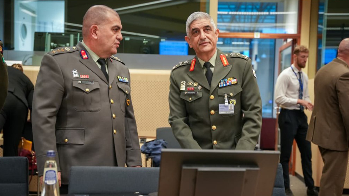 Στη Σύνοδο της Στρατιωτικής Επιτροπής της Ευρωπαϊκής Ένωσης ο Αρχηγός της Εθνικής Φρουράς