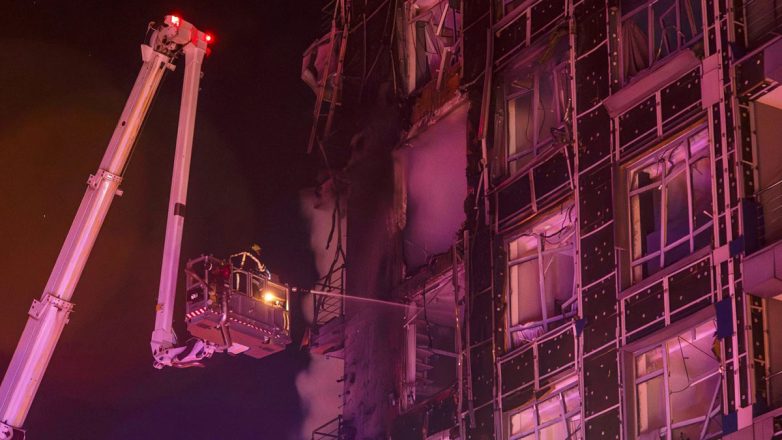 Ρωσικό μπαράζ πυραυλικών επιθέσεων στην Ουκρανία τη νύχτα Ρωσικό μπαράζ πυραυλικών επιθέσεων στην Ουκρανία τη νύχτα