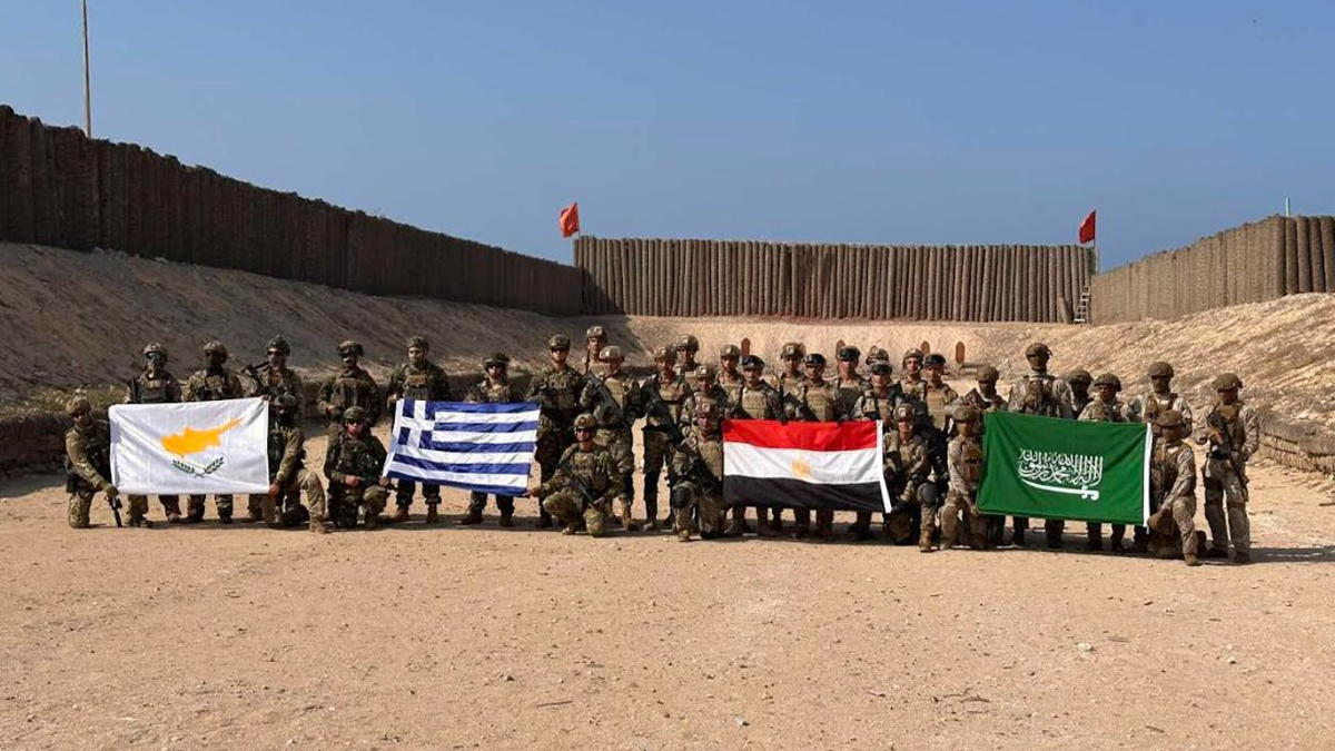 Σε εξέλιξη η διακλαδική άσκηση Ελλάδας και Αιγύπτου «ΜΕΔΟΥΣΑ 14»