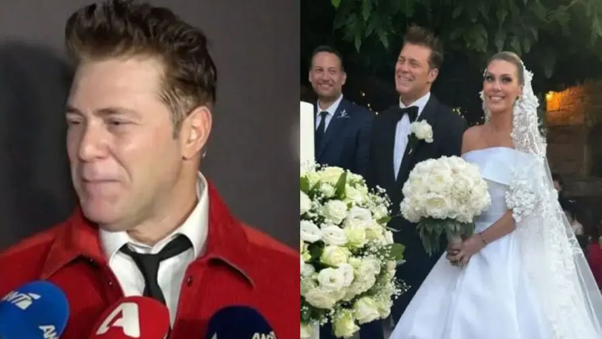 Χρήστος Χολίδης: Οι πρώτες δηλώσεις μετά τον γάμο του – «Εύχομαι να μεγαλώσουμε την οικογένειά μας»