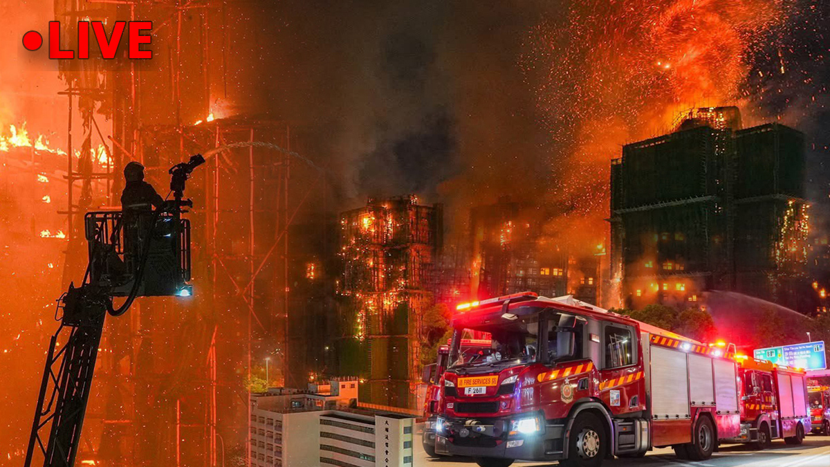 Τραγωδία στο Χονγκ Κονγκ – Σε 279 ανέρχονται οι αγνοούμενοι στον φλεγόμενο ουρανοξύστη