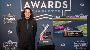 Ο Θωμάς Κρασώνης βραβεύτηκε στα 2025 NASCAR Awards στη Charlotte!