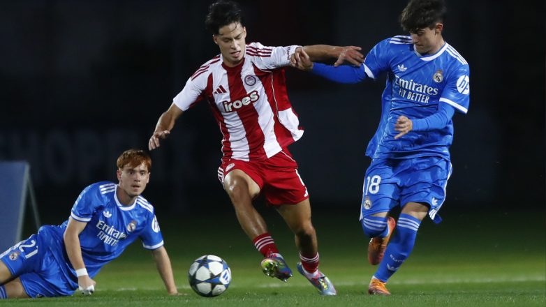 Youth League: Λύγισε ο Ολυμπιακός κόντρα στη Ρεάλ – Με 2-0 ηττήθηκαν οι Πειραιώτες από τη «βασίλισσα»