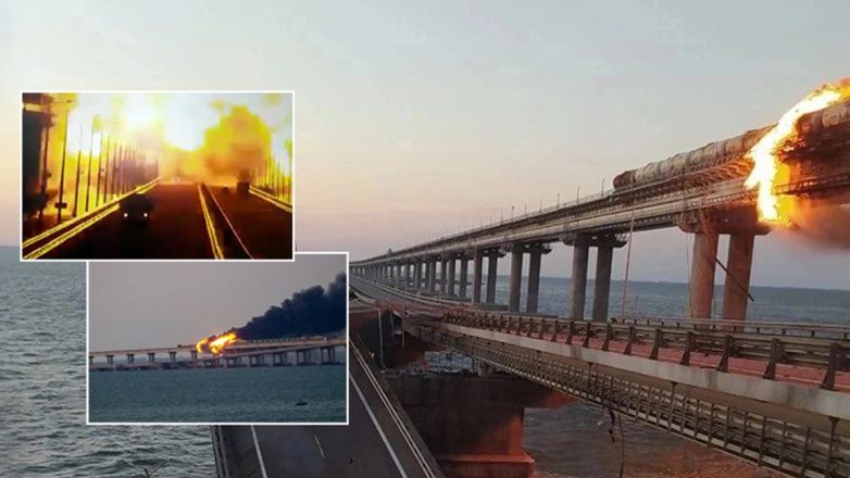 Ρωσία: Ισόβια κάθειρξη σε 8 άνδρες για έκρηξη στη γέφυρα της Κριμαίας το 2022