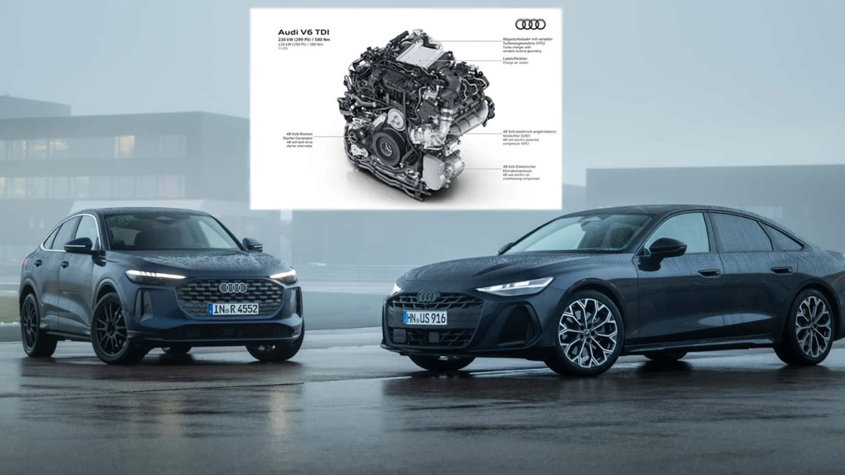 Audi: Ο νέος της Diesel V6 κινητήρας, δεν έχει turbo lag και μπορεί να λειτουργεί με μαγειρικό λάδι