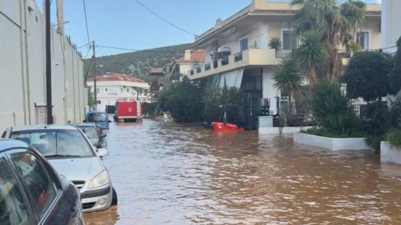 Η κακοκαιρία «Adel» έπληξε Ερμιονίδα και Λακωνία
