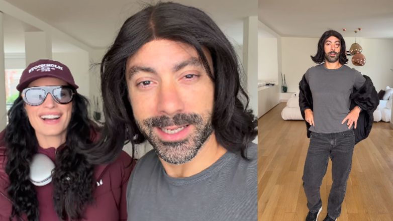 Σάκης Τανιμανίδης: Φόρεσε την περούκα της Χριστίνας Μπόμπα και την τρόλαρε για το Madwalk