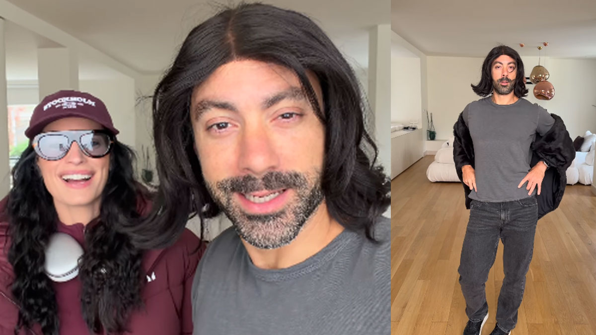 Σάκης Τανιμανίδης: Φόρεσε την περούκα της Χριστίνας Μπόμπα και την τρόλαρε για το Madwalk