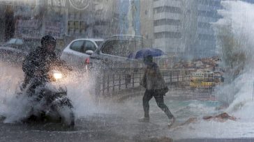 Ισχυρές βροχές και καταιγίδες έως το μεσημέρι του Σαββάτου στις περισσότερες περιοχές της ανατολικής και νότιας Ελλάδας