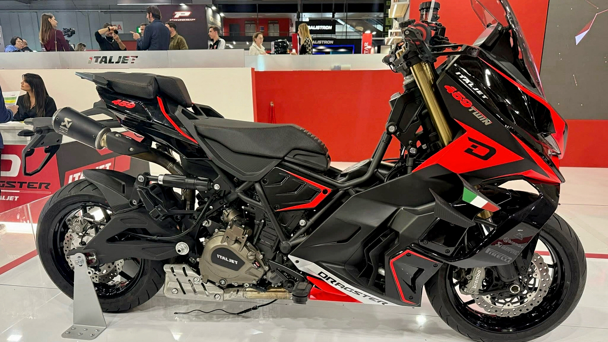 Η Italjet παρουσιάζει το DRAGSTER 459 TWIN