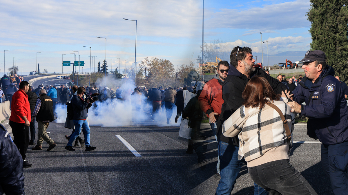 Αγροτικές Κινητοποιήσεις: Κλειστή η ΠΑΘΕ στον κόμβο της Νίκαιας στη Λάρισα