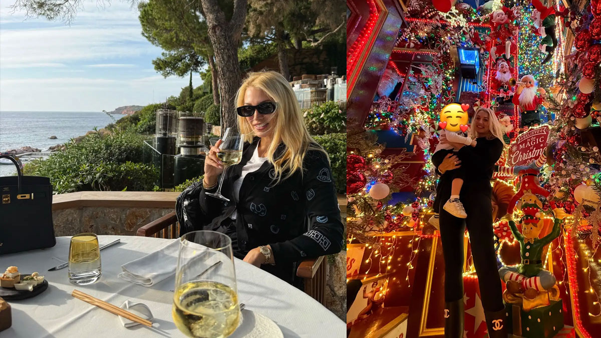 Κωνσταντίνα Σπυροπούλου: Οικογενειακές στιγμές γεμάτες γιορτινή μαγεία