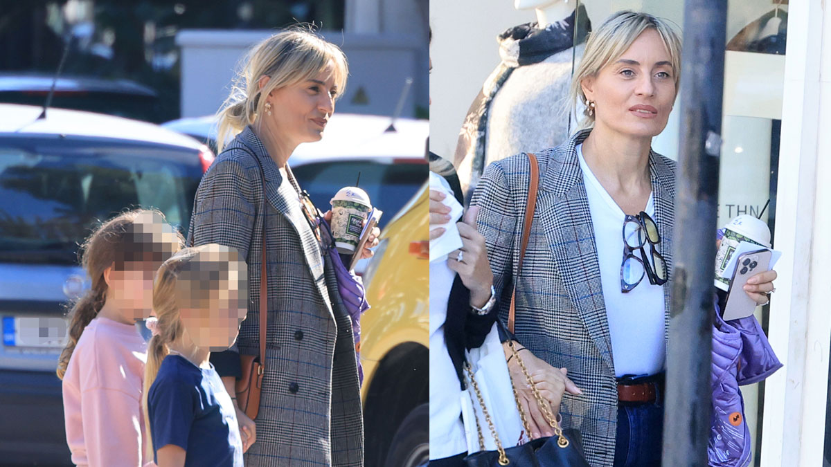 Ελεονώρα Μελέτη: Στο κέντρο της Γλυφάδας μαζί με την 7χρονη κόρη της – Φωτογραφίες