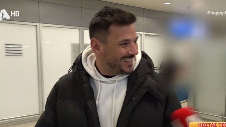 Κώστας Τσουρός: Τα νεύρα του με τους δημοσιογράφους στο Ελ. Βενιζέλος – «Τώρα εμένα θα κυνηγάτε;»