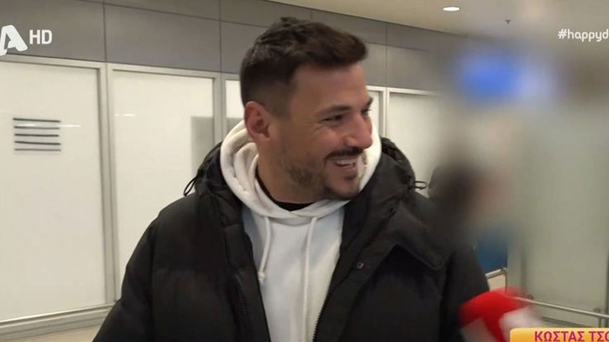 Κώστας Τσουρός: Τα νεύρα του με τους δημοσιογράφους στο Ελ. Βενιζέλος – «Τώρα εμένα θα κυνηγάτε;»