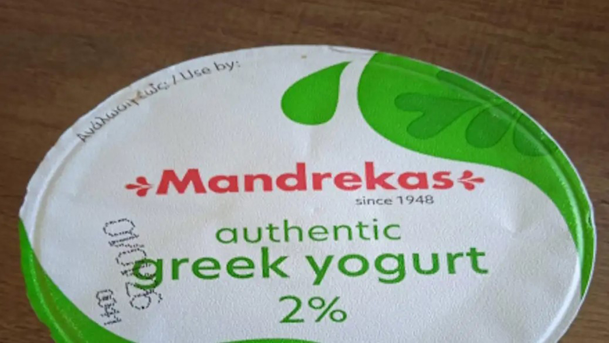 O EΦΕΤ ανακαλεί γιαούρτι της εταιρείας ΜΑΝΔΡΕΚΑΣ Α.Ε.