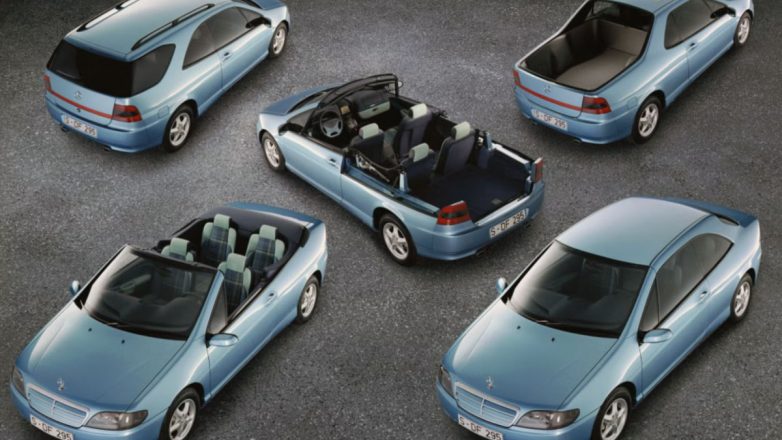 Mercedes-Benz Vario Research Car: Το αμάξι “χαμαιλέοντας” που ήταν: sedan, station wagon, Pick-up και κάμπριο