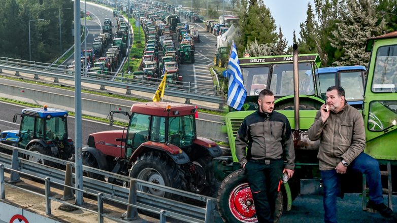 Οι αγρότες απέκλεισαν το τελωνείο Ευζώνων
