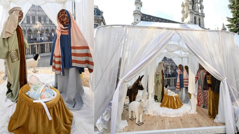 Διχάζει η «φάτνη δίχως πρόσωπα» στο Βέλγιο Διχάζει η «φάτνη δίχως πρόσωπα» στο Βέλγιο