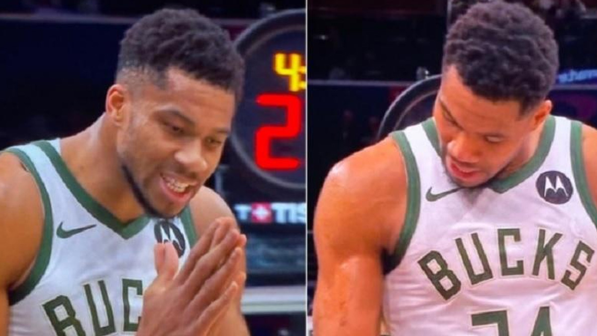 ΝΒΑ: Ο Αντετοκούνμπο έδειχνε τις πληγές του στους διαιτητές και ικέτευε για ένα φάουλ!