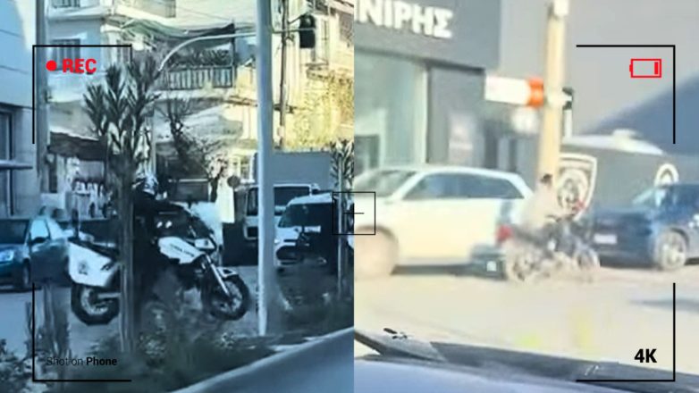 Θεσσαλονίκη: Βίντεο με κινηματογραφική καταδίωξη ανήλικου με μηχανή