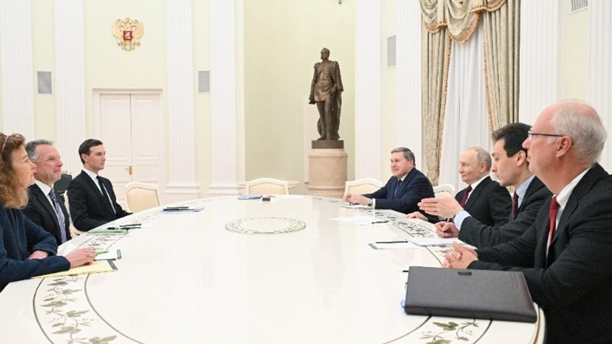 Ολοκληρώθηκε μετά από πέντε ώρες η συνάντηση Πούτιν με Γουίτκοφ και Κούσνερ