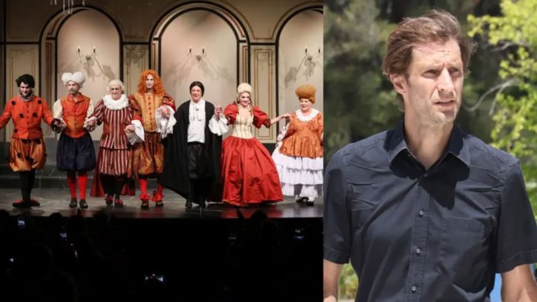 Μάξιμος Μουμούρης: Ατύχημα επί σκηνής για τον ηθοποιό στην πρεμιέρα της παράστασης «Ταρτούφος»