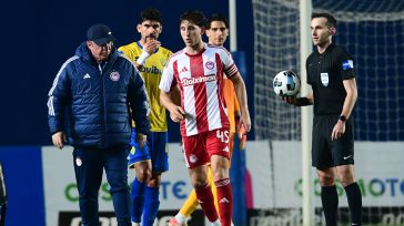 Ολυμπιακός: Χάνει το ματς με την Καϊράτ ο Ρέτσος