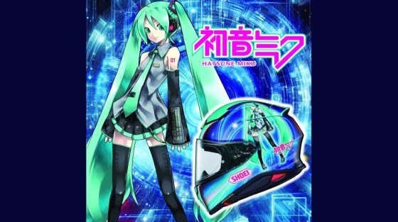 Συλλεκτικό κράνος Shoei NXR 2 Hatsune Miku