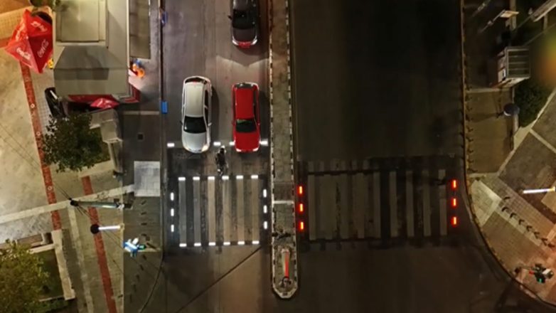 Η πιο «έξυπνη» και φωτεινή διασταύρωση της Ελλάδας στη Νέα Φιλαδέλφεια