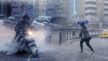 Έρχεται με ισχυρές βροχές και καταιγίδες η κακοκαιρία «BYRON»