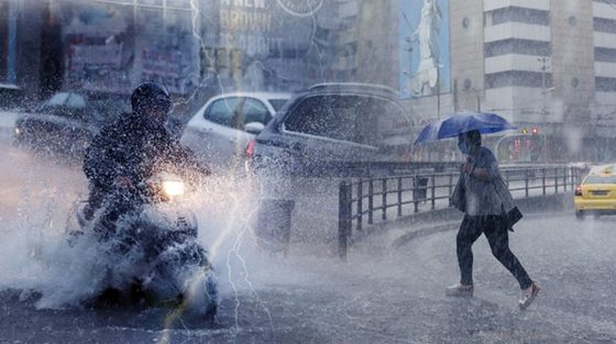 Έρχεται με ισχυρές βροχές και καταιγίδες η κακοκαιρία «BYRON»