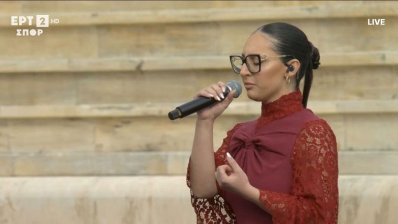 Klavdia: «Μάγεψε» το Καλλιμάρμαρο τραγουδώντας την “Αστερομάτα” στην Τελετή Παράδοσης της Ολυμπιακής Φλόγας Klavdia: «Μάγεψε» το Καλλιμάρμαρο τραγουδώντας την “Αστερομάτα” στην Τελετή Παράδοσης της Ολυμπιακής Φλόγας