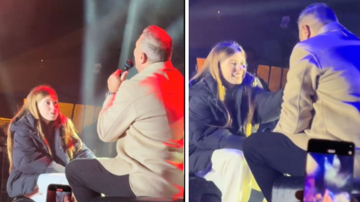 Αντώνης Ρέμος: Ανέβασε την κόρη του, Ελένη στη σκηνή – Εντυπωσιασμένη βλέποντας τον κόσμο